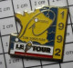 413b Pin's Pins / Beau Et Rare / THEME SPORTS / CYCLISME Grand Pin's PARCOURS DU TOUR DE FRANCE 1992 SAN SEBASTIAN PARIS - Cyclisme