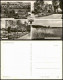 Krakow(am See) DDR Mehrbildkarte Mit Seehotel,   Badeanstalt Lehmwerder 1965 - Krakow