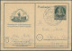 BERLIN 1951 Mi-Nr. P 24 Postkarte Gelaufen - Postales - Usados
