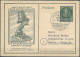 BERLIN 1952 Mi-Nr. P 28 Postkarte Gestempelt Stuttgart Kirchentag 1952 - Postcards - Used