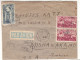 Roumanie - Lettre Recom De 1947 - Oblit Sighet - Exp Vers Mishawaka - Cachets De New York Et South Bend - - Cartas & Documentos