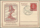 BERLIN 1952 Mi-Nr. P 29 Postkarte Gestempelt - Postcards - Used