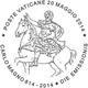 Nuovo - MNH - VATICANO - 2014 - 1200º Anniversario Della Morte Di Carlo Magno  - Carlo Magno A Cavallo - 0,85 € - Unused Stamps