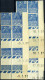 Neuf Sans Charnière N° 273, 1.50 Expo Coloniale, 8 Blocs De 4 Coins Datés Différents 1930/31, TB (1 Bloc Avec 2 Ex. Cl) - Autres & Non Classés