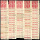 Neuf Sans Charnière Lot De 514 BLOCS De 4 Coins Datés, GANDON  Entre 1F50 Et 15F Dont 4F50 X 189 Blocs, TB - Photo WEB - Other & Unclassified