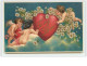 N°669 - Carte Gaufrée - To My Love - Angelot - Valentinstag