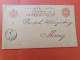 Roumanie - Entier Postal De Bucarest Pour Mainz En 1891 - J 514 - Postal Stationery