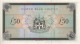 Northern IRELAND  £50  Pounds  P338  ULSTER Bank  Dated  01.07.19 ( Landscape Belfast At Front )  UNC - 50 Pounds