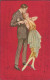 BOMPARD SIGNED 1910s POSTCARD - COUPLE - N.562/2 (5271) - Bompard, S.