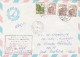 COVERS NICE FRANKING , 1992 ROMANIA - Lettres & Documents