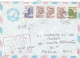 COVERS NICE FRANKING , 1992 ROMANIA - Lettres & Documents