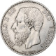 Belgique, Leopold II, 5 Francs, 5 Frank, 1868, Bruxelles, TB+, Argent, KM:24 - 5 Francs