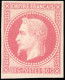 * 32b -- 80c. Rose. Rothschild. Impression Fine. Grandes Marges. SUP. - 1863-1870 Napoleon III Gelauwerd