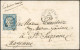 Obl. 29 -- LE GENERAL UHRICH. 20c. Lauré Obl. étoile 17 S/lettre Frappée Du CàD De PARIS - R. DU PONT-NEUF Du 13 Novembr - Oorlog 1870