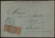 Obl. 46 -- Paire Du 30c. Bistre Obl. CàD De FIANARANTSOA MADAGASCAR Du 11 Mai 1901 S/lettre à Destination De PARIS - FRA - Autres & Non Classés