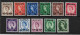 KUWAIT 1957 SET SG 120/130 MOUNTED MINT Cat £17 - Kuwait