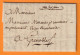 1787 - Lettre Pliée Avec Corresp De 2 Pages PAR EXPRES De DIE, Drôme Vers GRENOBLE, Isère - Règne De Louis XVI - 1701-1800: Precursors XVIII