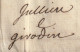 1787 - Lettre Pliée Avec Corresp De 2 Pages PAR EXPRES De DIE, Drôme Vers GRENOBLE, Isère - Règne De Louis XVI - 1701-1800: Précurseurs XVIII