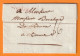 1778 - Marque Postale CAMBRAY En Rouge (28x5 Mm) Sur Lettre Pliée Avec Corresp De CAMBRAI, Nord - Règne De Louis XVI - 1701-1800: Precursors XVIII