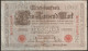 DR. 1000 Mark Reichsbanknote 21.4.1910 Ros.Nr.45b, P 44 ( D 6743 ) - 1.000 Mark