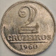 Brazil - 2 Cruzeiros 1960, KM# 571 (#3255) - Brésil