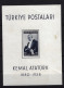 Turkey: Mi Block Nr 1 / 1071 Neuf **/MNH/Postfrisch Spot 1938 - Blocs-feuillets