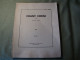 PARTITION CHANT CORSE DE HENRI TOMASI. 1932. POUR CLARINETTE ET PIANO ALPHONSE LEDUC. - Other & Unclassified