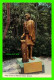 SILVER SPRINGS, FL - CHIEF OSCEOLA  AT FLORIDA'S SILVER SPRINGS GUARDS THE SILVER RIVER - CURTEICHCOLOR -- - Silver Springs