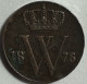 Netherlands ½ Cent 1876 - 1849-1890 : Willem III