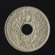 Indochine / Indochina, 5 Centiemes, 1939, Maillechort / Nickel Silver, SUP (AU), KM#18.1a, Lec.121 - Indochine