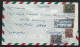 Carta Registada De Grimancelos, Barcelos Para Angola Em 1961. Obliteração De Registo De Chegada A Luanda. - Covers & Documents