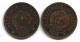Monnaie  Argentine Un Centavo 1884 Et 1889 Plat 1 N0166 - Argentina