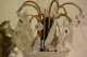 C13 Ancien Luminaire Lustre Applique à Pampilles 1961 Vintage - Lighting & Lampshades