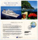 Pitcairn Islands 2001 Postcard M.V. Europa Cruise Ship Visit To The Islands; Scott 532, FDC Postmark - Pitcairn Islands