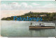 222972 PARAGUAY SAN BERNARDINO VISTA PARCIAL & BOAT BREAK CIRCULATED TO ARGENTINA POSTAL POSTCARD - Paraguay