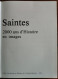 Delcampe - SAINTES - 2000 ANS D'HISTOIRE EN IMAGES (1980) - Charente Maritime (17) - Poitou-Charentes