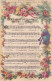 Almanach 1882 Calendrier Publicitaire - Pharmacie Des Negociants De Lyon - Chanson Le Tribut De Zamora ( Gounod ) - Tamaño Pequeño : ...-1900