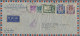 Birma / Burma / Myanmar: 1941 Air Mail Envelope From Rangoon To The U.S.A. With - Myanmar (Birmanie 1948-...)