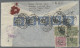 China: 1932/44, Registered Airmail Cover Addressed To New York, U.S.A. Bearing S - Briefe U. Dokumente