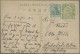 China - Postal Stationery: 1908, Square Dragon 1 C. Light Green Form Use With Ge - Ansichtskarten