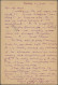 China - Postal Stationery: 1911, Card Square Dragon 1 C.+1 C., Question Part, Up - Cartoline Postali