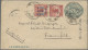 China - Postal Stationery: 1921/22, Correspondence Of Three Entires To Switzerla - Postkaarten