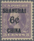 Delcampe - China - Foreign Offices: U.S. Postal Agency: 1919, Shanghai Office, 2c. On 1c. T - Autres