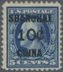 Delcampe - China - Foreign Offices: U.S. Postal Agency: 1919, Shanghai Office, 2c. On 1c. T - Otros