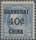 Delcampe - China - Foreign Offices: U.S. Postal Agency: 1919, Shanghai Office, 2c. On 1c. T - Otros