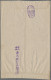 China-Taiwan: 1945, Ovpt. Stamps: 10 S. Tied "Kao-Hsiung 34.12.4" To Cover Sent - Cartas & Documentos