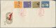 Delcampe - China (PRC): 1959/63, Three Commemorative Sets On Official FDCs, Including 1st N - Lettres & Documents