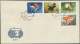China (PRC): 1959, Gold Fish Set (S38) On Three Unaddressed Cacheted Official FD - Covers & Documents
