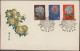 Delcampe - China (PRC): 1960/61, Chrysanthemum (S44) On Six Unaddressed Cacheted Official F - Lettres & Documents