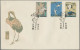 China (PRC): 1962, Two Commemorative Sets On FDCs, Including The Sacred Cranes ( - Covers & Documents